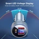 Автомобільний зарядний пристрій QOOVI 80W 2 USB + Type C PD для Apple iPhone Xiaomi Samsung iPad та планшетів(69276746142) - зображення 7