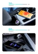 Автомобільний зарядний пристрій QOOVI 80W 2 USB + Type C PD для Apple iPhone Xiaomi Samsung iPad та планшетів(69276746142) - зображення 8