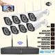 Комплект відеоспостереження на 8 камер UKC KIT 6678, WiFi DVR, реєстратор, мишка - зображення 2