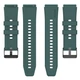 Ремешок для Zepp E - темно-зеленый / ширина крепления 20мм / силикон / Watchbands GT (W28-1WB13449866) - изображение 4