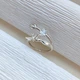 Серебряное кольцо Птица с фианитом 16,5 размер - изображение 1