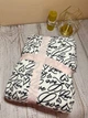 Жіночий халат Victoria's Secret плюшевий колір білий з чорними написами (XS-S) - изображение 9