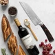 Кухонний ніж Santoku японський 7" Maestro MR-1465 Classik - зображення 2