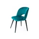 Стілець Soft Style МАРК Magic Velvet 2220 Смарагдовий, ніжки Чорний (SSM 244) - зображення 1