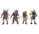 Набор фигурок Черепашки-Ниндзя, 13 см из к\ф TMNT 4в1 - изображение 3