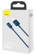 Кабель Baseus Superior Series Fast Charging USB to Lightning 2.4A|100cм Blue (CALYS-A03) - зображення 2