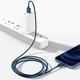 Кабель Baseus Superior Series Fast Charging USB to Lightning 2.4A|100cм Blue (CALYS-A03) - зображення 10