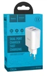 Сетевое зарядное устройство Hoco C62A 2xUSB|2.1А (White) - изображение 2