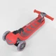 Самокат трехколесный 92606 (4) Best Scooter, складной алюминиевый руль, 4 колеса PU со светом, d=12 см - изображение 5