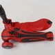 Самокат трехколесный с сиденьем ST-18003 (6) Best Scooter, maxi, складной алюминиевый руль, 3 колеса PU со светом, d=12 см - изображение 5
