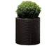 Горшок для цветов Keter Cylinder Large 39L коричневый (17197837) - изображение 1