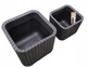 Горшок для цветов Keter Cube Planter M коричневый (17202066) - изображение 4