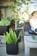 Горшок для цветов Keter Cube Planter M антрацит (17202066) - изображение 7