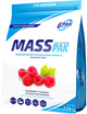 Gainer 6PAK Nutrition Mass Pak 3000 g Malinowy (5902811813549) - obraz 1