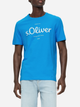 T-shirt s.Oliver 2131935-62D1 S Niebieski/Zielony (4099973459713) - obraz 1