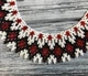 Колье-силянка из чешского бисера HatynkaUA Necklace ожерелье ручной работы к вышиванке (SUN999_34) - изображение 3