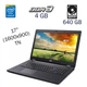 Ноутбук Acer Aspire E17 ES1-731 / 17" TN / Intel Pentium N3700 (4 ядра по 1.6-2.4 GHz) / 4GB DDR3 / 640GB HDD / HD Graphics / WebCam / DVD-ROM б/у - изображение 1