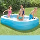 Дитячий надувний басейн Intex 57180 «Сімейний», 203 х 152 х 48 см - изображение 3