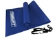 Коврик для йоги и фитнеса (йога мат) EasyFit ПВХ (PVC) 173х61см толщина 6мм синий - изображение 1