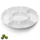 Минажница фарфоровая 12" (30.5см) Stenson MC2645-12 - изображение 2
