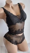 Комплект нижнего белья удлиненный топ и трусики New Style S/M черный (2-208) - изображение 5