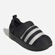 Чоловічі сліпони adidas Puffylette GY4559 42 (8UK) 26.5 см CЧорні/Greone/CЧорні (4065426935127) - зображення 6