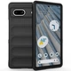 Силиконовый (TPU) чехол Deexe Terra Case для Google Pixel 7a - Black - изображение 1