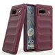 Силиконовый (TPU) чехол Deexe Terra Case для Google Pixel 7a - Wine Red - изображение 4