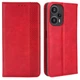 Чохол-книжка Deexe Retro Style для Xiaomi Poco F5 / Redmi Note 12 Turbo - Red - зображення 1