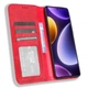 Чохол-книжка Deexe Retro Style для Xiaomi Poco F5 / Redmi Note 12 Turbo - Red - зображення 4