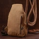 Функціональна чоловіча сумка через плече Vintage 20385 Пісочний - зображення 8