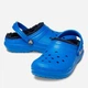 Дитячі крокси-сабо для хлопичка утеплені Crocs Classic 207010-4KZ 32-33 Bolt Blue (196265146857) - зображення 4