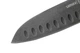 Нож кухонный Сантоку с желобчатой линией лезвия 138 мм Samura Mo-V Stonewash (SM-0093B) - изображение 3