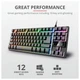 Клавіатура Trust GXT 833 Thado TKL USB Black (23724_TRUST) - зображення 7