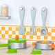 Детская кухня Viga Toys из дерева с посудой (50957FSC) 4203488 - изображение 3