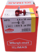 Саморез 4,8х35 для кровли WFD RAL3011 "Wkret-Met" 50 шт (010186) - изображение 4