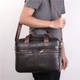 Сумка-портфель мужская кожаная Mode James G11 Brown - изображение 8