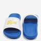 Мужские шлепанцы для пляжа Lacoste 966742438 46 (12) 30 см Синие (1159781375) - изображение 6