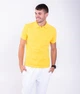 Футболка чоловіча TvoePolo однотонне XXXXL Жовте (5720-44xxxxl) - зображення 1
