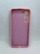 Чехол Silicone Cover Full для Samsung Galaxy S22 Plus Розовый - изображение 2