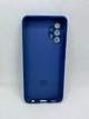 Чехол Silicone Cover Full для Samsung Galaxy A32 4G Синий - изображение 2