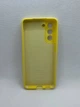 Чехол Silicone Cover Full для Samsung Galaxy S21 Желтый - изображение 2