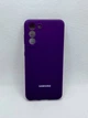 Чехол Silicone Cover Full для Samsung Galaxy S21 Фиолетовый Баклажан - изображение 1