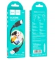 Кабель Hoco X90 Cool silicone charging data cable for Type-C Black - зображення 2