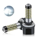 Cветодиодная лампа с цоколем H27 (880) 78SMD 3014 12-24V 780Lm с линзой Белая (21380) - изображение 1