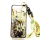 Чехол Lanyard для Xiaomi Redmi Note 9S бампер с ремешком Beige - изображение 1