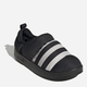 Чоловічі сліпони adidas Puffylette GY4559 44.5 (10UK) 28.5 см CЧорні/Greone/CЧорні (4065426935165) - зображення 6