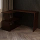 Cтол письменный трансформер, поворотный, угловой, прямой, с полками RedWood Фаро Ш1200*В766*Г500 Венге RLGT41wenge - изображение 4