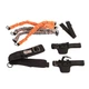 Набор для тренировок (4 эспандера) LiveUp TRAINING KIT Black/Orange - изображение 1