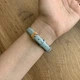 Женские часы Curren Blanche с цветами искусственная кожа Голубой (z009-3) - изображение 3
